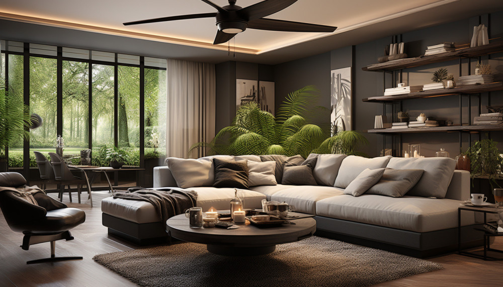 Les ventilateurs de plafond : Avec eux, vous pouvez faire face aux températures excessives d'une manière différente