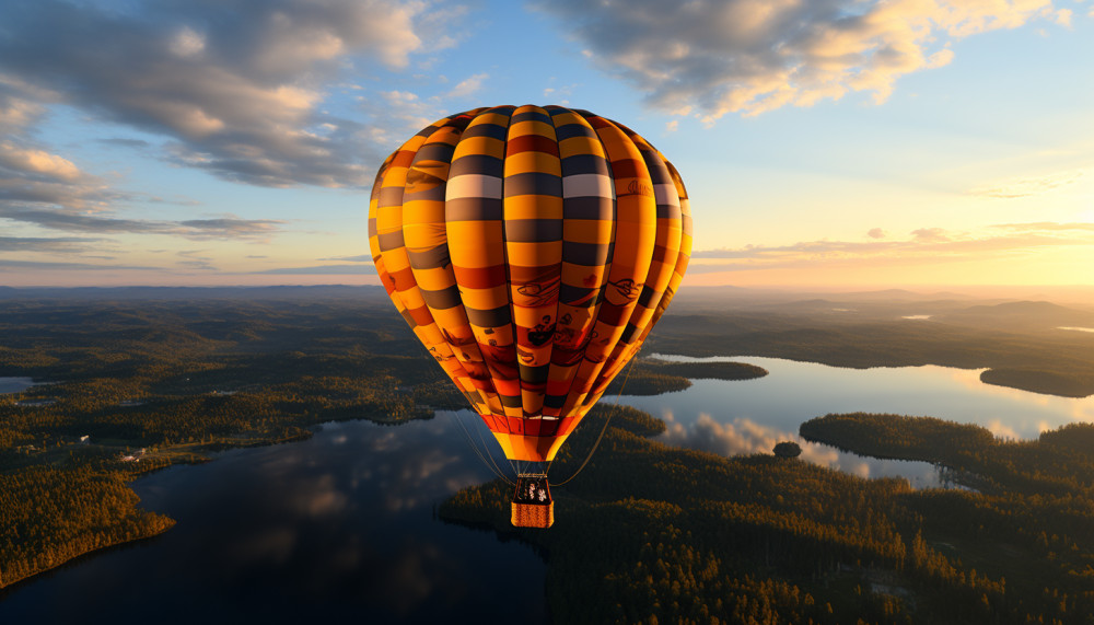 Photographie aérienne : un atout supplémentaire des montgolfières publicitaires
